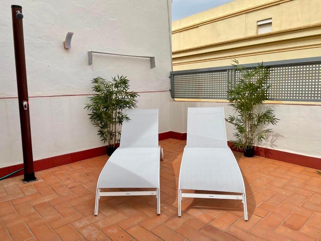 شقة Ti2 Duplex Con Terraza Privada, 120 Metros De La Catedral إشبيلية المظهر الخارجي الصورة